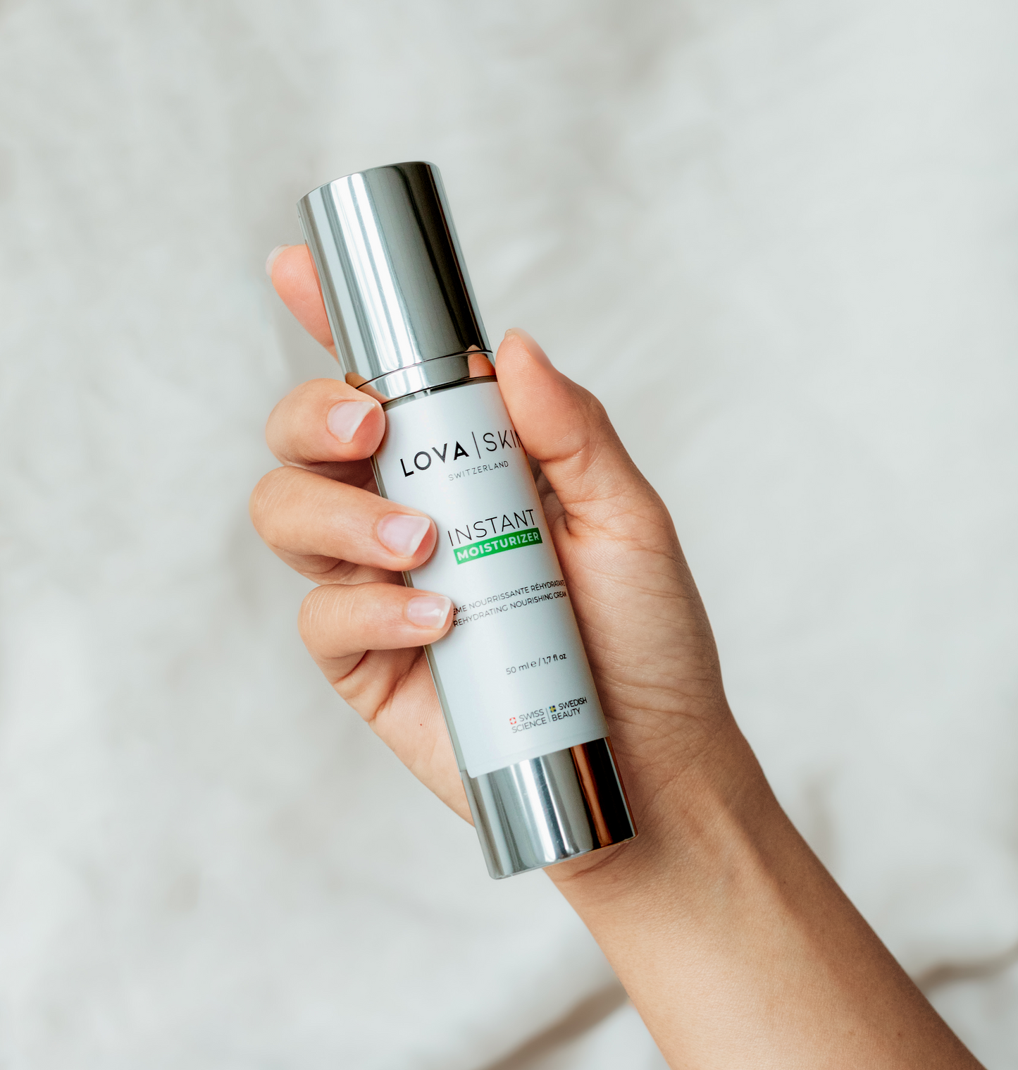 Crème réhydratante et nourrissante pour les mains et les pieds LOVASKIN