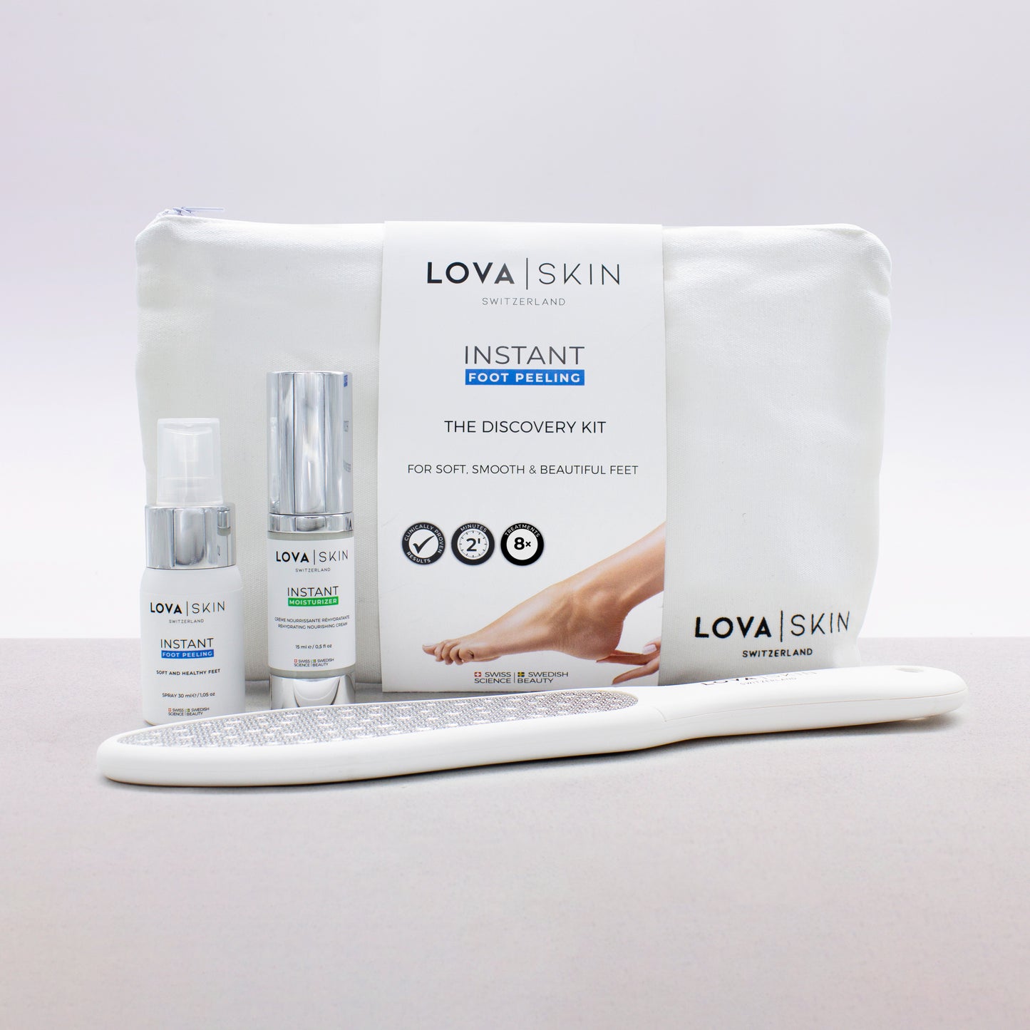 LOVASKIN Kit Découverte - Plus de 8 soins de beauté des pieds