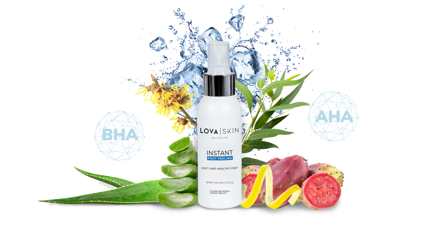 INSTANT FOOT PEEL BY LOVASKIN - Flacon pulvérisateur