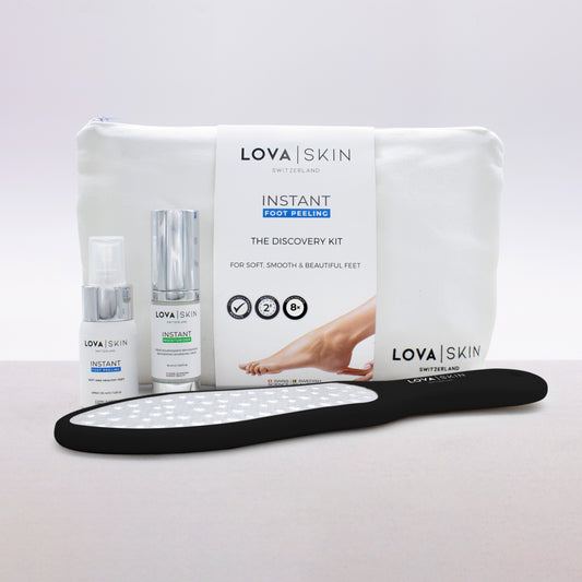 LOVASKIN INSTANT FOOT PEEL Kit découverte ÉDITION HIVER - Plus de 10 soins de pédicure beauté