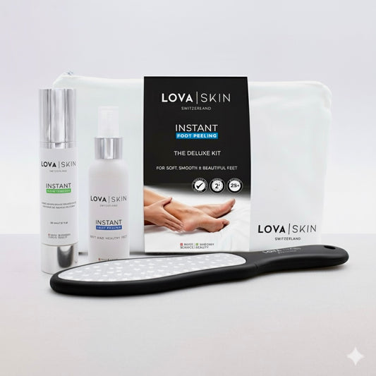 LOVASKIN INSTANT FOOT PEEL Deluxe Kit - WINTER EDITION - 25 applications dans un flacon