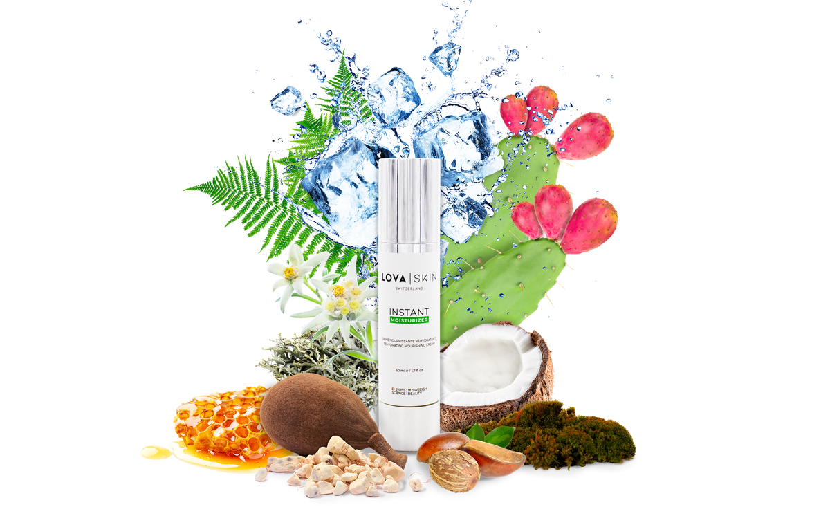 LOVASKIN INSTANT MOISTURIZER 1.7 fl oz - Rehydrating and nourishing hand and foot cream